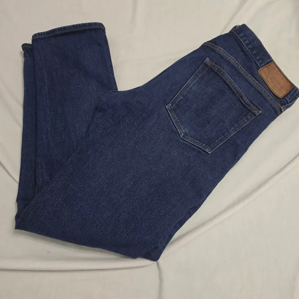 J.Crew 770 Straight Fit Jeans Men’s 34x32 Dark Wash Stretch Denim Blue